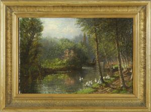 The Duck Pond by Winckworth Allan Gay