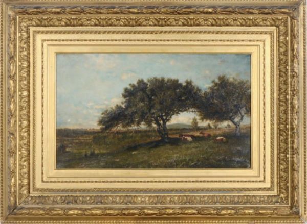 Pastoral Landscape With Cows - view 1