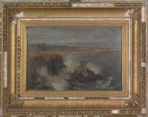 New England Coastal Scene by Winckworth Allan Gay