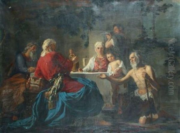 Lazarus In The House Of The Rich Man - view 1