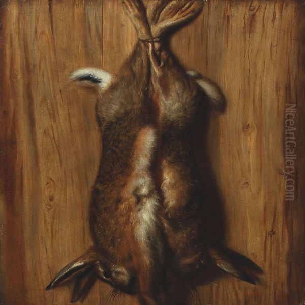 Nature Morte With Two Hares - view 1