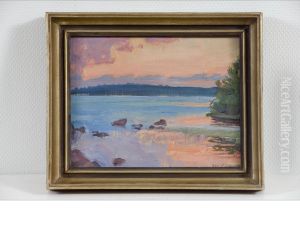 Kesa-ilta - Sommarkvall. by Albert Gebhard