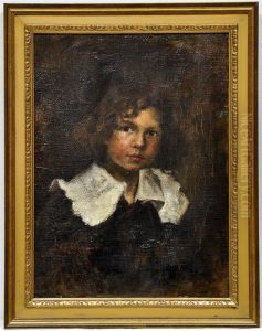 Brustportraiteines Madchens by Karl Gebhardt