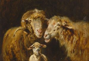 Schaffamilie by Friedrich Otto Gebler