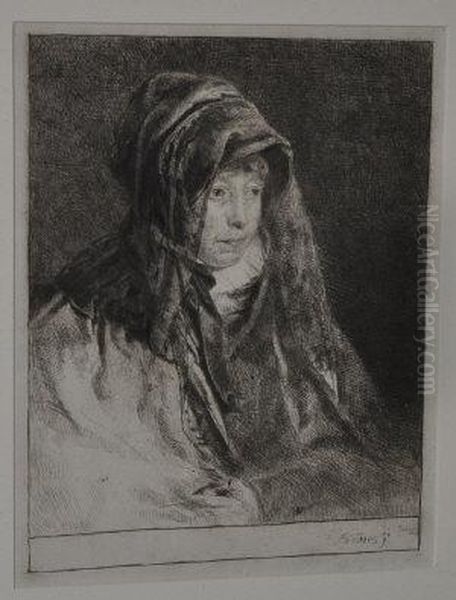 The Artists Mother - view 1