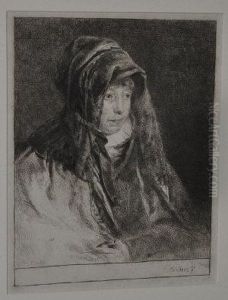 The Artists Mother by Andrew Geddes