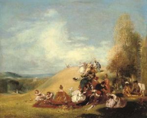 A Fete-champetre by Andrew Geddes
