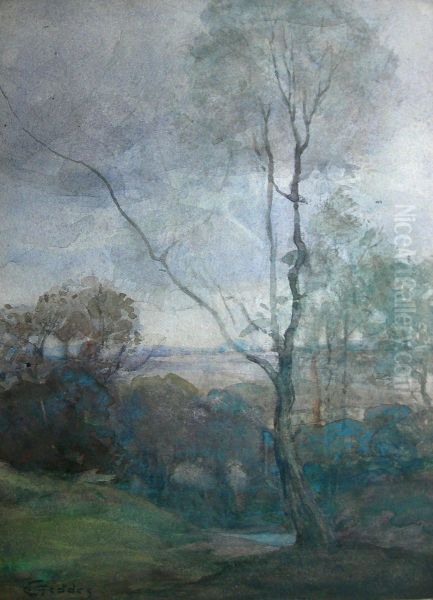 A Restful Figure In A Landscape - view 1