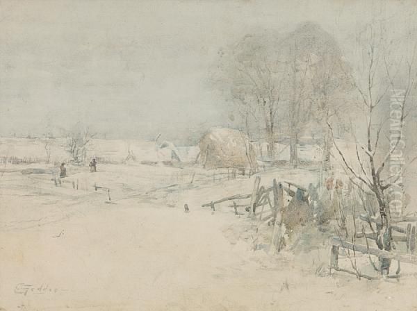 The Farm In Winter - view 1