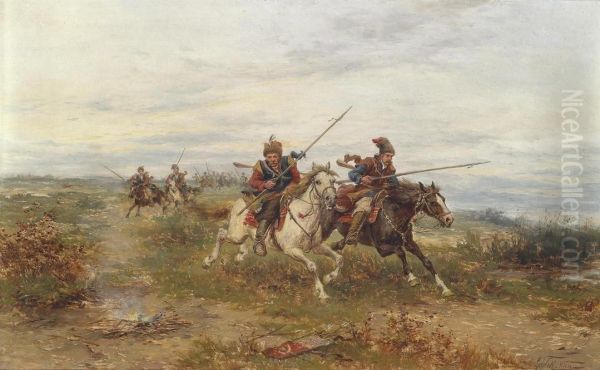 Krakow Cavalry Charge - view 1