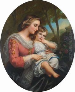 Mother And Child by Fanny Geefs