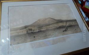 City Of Hobart Town by Geelmuyden Bull Knud