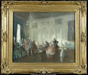 Greetings At Court by Walter Geffcken