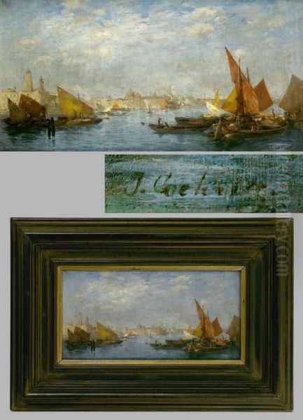 "venedig" Mit Reicher Bootstaffage - view 1