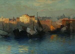 In Der Lagune Vor
Venedig. In Der Lagune Vor
Venedig.