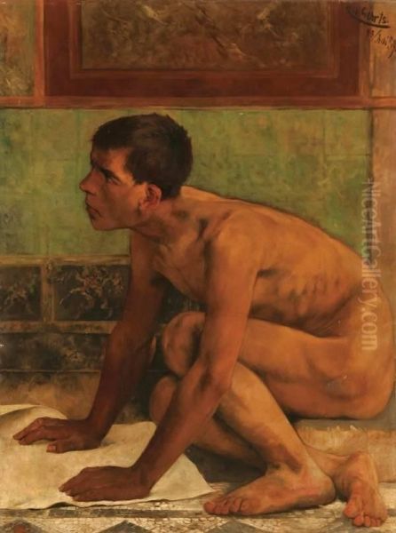 A Roman Slave Boy-1889 - view 1