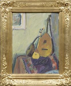 Still Life With Mandolins by Otto Geigenberger