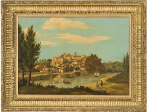 Capraia Vista Da Montelupo by Lorenzo Gelati