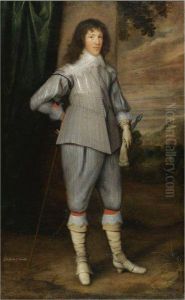 Portrait Of Dutton Gerard, 3rd Baron Gerard (1613-1640), Ofgerard's Bromley, Staffordshire Portrait Of Dutton Gerard, 3rd Baron Gerard (1613-1640), Ofgerard's Bromley, Staffordshire