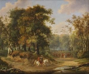 Henri De Navarre Sauvant La Vie De Charles Ix Lors D'une Chasse