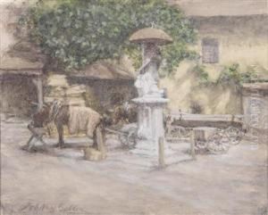Amotif From Weissenkirchen by Johann Nepomuk Geller
