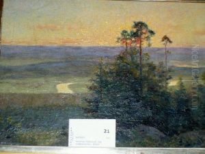 Kanalmotiv Fran Venedig. 24/6 1864. 12x18 by Albert Theodor Gellerstedt