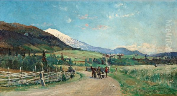 Summer Landscape From Duved - view 1