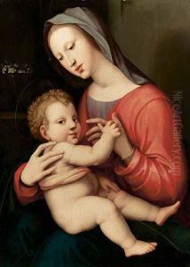 Madonna Col Bambino by Girolamo Genga