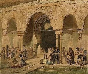 Reunion A Las Puertas De Un Palacio