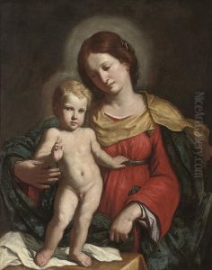 The Madonna And Child by Cesare Gennari