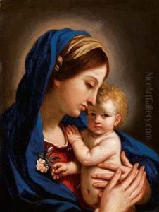 Madonna Col Bambino by Cesare Gennari