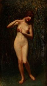 Nude In A Field by Lillian M. Genth