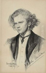 Portrat Des Pianisten Wilhelm Backhaus. by Ismael Gentz
