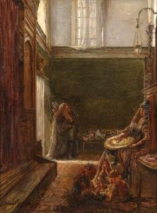 Reinigung Der Lithurgischen Gefasse In Der Synagoge Von Tripolis.