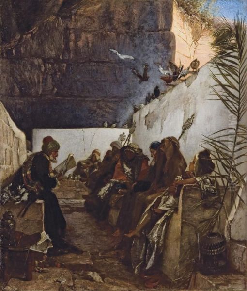 Reading The Koran In The Cave Of Jeremiah - view 1