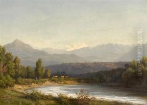 At The Foot Of The Arve Near Monnex