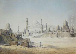 Noord-afrikaans Stadsgezicht In De Woestijn