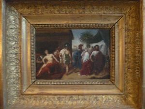 Briseis Reprise A Achille Par Les Herauts D'agamemnon.