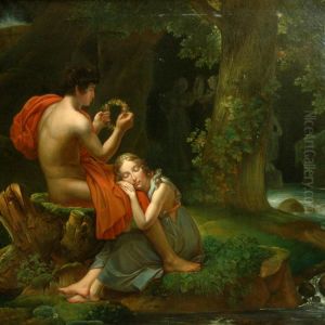 Daphnis And Chloe by Baron Francois Gerard