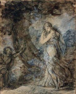 Scene Mythologique by Baron Francois Gerard