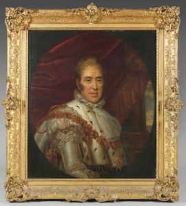 Portrait De Charles X by Baron Francois Gerard
