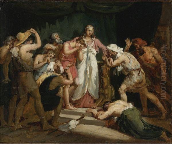 Joseph Recognized By His Brothers - view 1