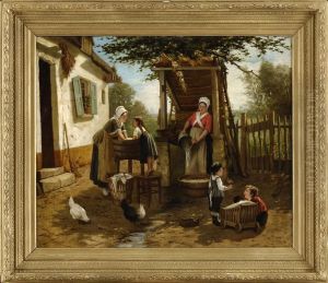 Buntes Landleben. by Lucien Gerard