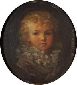 Portrait D'enfant A La Collerette