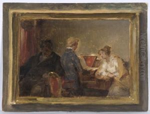 La Lecon De Piano by Marguerite Gerard