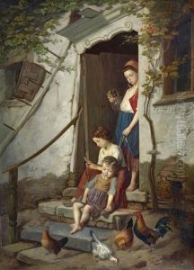 The Farm Children by Theodore Gerard