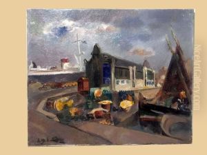 Le Port De Douarnenez by Abel Gerbaud