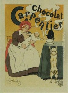 Chocolat Carpentier, From Le Maitres Del'affiche by Henry Gerbault