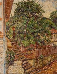 Aufgang Zum Garten by Alexander Gerbig