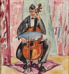 Der Cellist by Alexander Gerbig